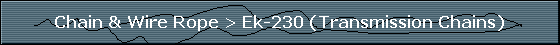 Chain & Wire Rope > Ek-230 (Transmission Chains)